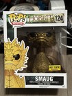 Hot Topic Exclusive "SMAUG" #124 Pop FUNKO Figure The Hobbit GOLD Metallic