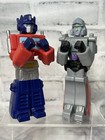 Transformers Optimus Prime & Megatron Rock Em Sock Em Punching Pop Figures 2006