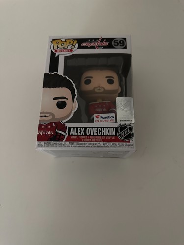 NHL Alex Ovechkin #59 Washington Capitals Fanatics Exclusive Pop Vinyl Figure