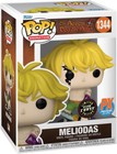 Funko The Seven Deadly Sins Meliodas (Chase) Diamond Comics with POP! Protector