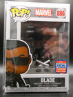 Funko Pop Marvel #886 BLADE Funkon Figure SDCC Exclusive