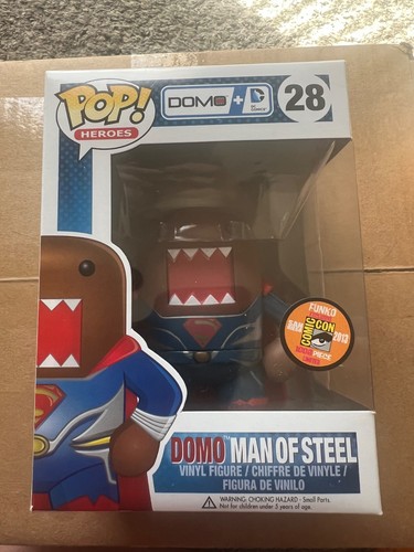 Funko Pop! Vinyl: Domo (as Man of Steel) #28 SDCC 2013 Limited 1008 pc