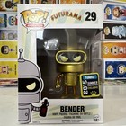 Funko Pop! Vinyl: Futurama - Bender (Gold) - (2015 Summer Convention Excl.) #29