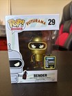 Funko Pop! Vinyl: Futurama - Bender - (Gold) - San Diego Comic Con...