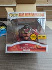 Funko Pop Disney Lion King CHASE! 544 Deluxe Scar with Red Flames Hot Topic