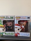 FUNKO Pops #9 The Elf On The Shelf And #10 Buddy The Elf Both Are New In Box