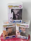 Funko Pop! Pokémon: Vulpix, Mewtwo & Mr. Mime: 580, 581, 582