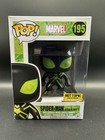 Funko Pop! Marvel 195 Spider-Man (Stealth Suit) Hot Topic Exclusive w/Protector