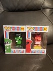 Funko Pop! Ad Icons: Otter Pops - Strawberry Short Kook #47 & 49 Sir Isaac Lime