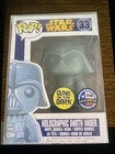 Funko Pop! StarWars #33 Holographic Darth Vader GITD Dallas ComicCon Very Clean
