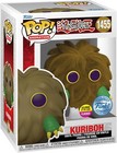 Funko Pop Yu Gi Oh Kuriboh Flocked #1455 Pop Exclusive Edition  Glow in the Dark