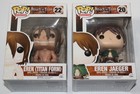 New Eren Titan Attack Form Funko Pop #22 + Eren Jaeger #20 Attack on Titan