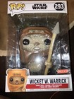 Funko Pop Star Wars Wicket W. Warrick #293 Super-Sized 10" Target Exclusive