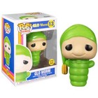 FUNKO POP! RETRO GLO WORM #13 NEW NIB glow in the dark vinyl figure