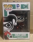 Funko Pop DC Comics #34 Harley Quinn Vinyl Figure + Protector