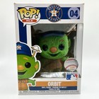 Funko POP! MLB Mascots Houston Astros Orbit #4 Orange Jersey VAULTED W/protector