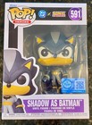 Funko Pop: SHADOW as BATMAN #591 DC x Sonic the Hedgehog & Protector