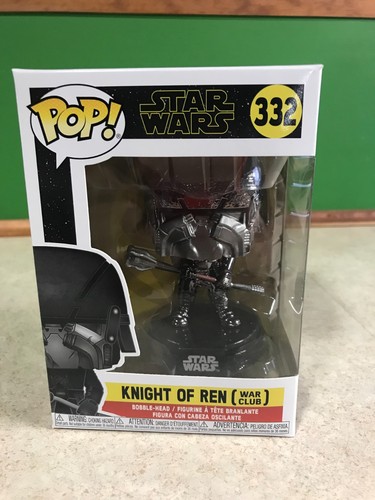 Funko POP! Star Wars KNIGHT OF REN WAR CLUB 332