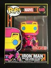 Funko Pop! Vinyl: Marvel Comics - Iron Man #649 Target Exclusive ( Blacklight )