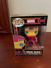 Funko POP Iron Man #649 Marvel Black Light Target Exclusive Marvel Disney MCU