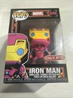 Funko Pop! Iron Man 649 Blacklight Vinyl Figure Marvel Comics Exclusive