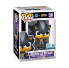 Funko Pop DC x Sonic the Hedgehog Shadow as Batman Figure