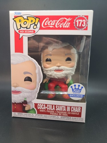 Funko Pop! Ad Icons Coca-Cola Santa In Chair #173 Funko Shop Vinyl Figure