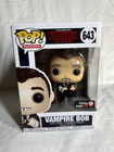 Funko Pop! STRANGER THINGS Vampire Bob #643 GameStop Exclusive NEW NIB