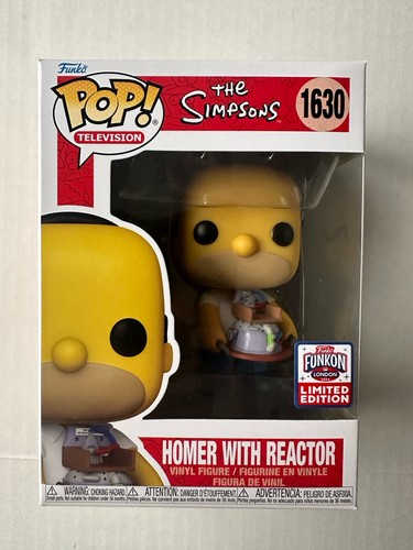 Funko Pop! Homer (with Reactor) 1630 Funkon London 2024 Exclusive
