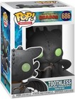 HOW TO TRAIN YOUR DRAGON 3 TOOTHLESS 3.75" POP MOVIES VINYL FIGURE FUNKO 686