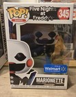 NEW Marionette #345 ~ Funko Pop Five Nights at Freddy's FNAF Walmart Exclusive