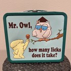 Tootsie Pop Metal Lunch Box - Mr.Owl “How Many Licks Does It Take”