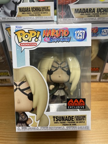 Funko POP! Naruto Shippuden TSUNADE #1257 (Creation Rebirth) AAA Anime Exclusive