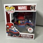 Funko Pop! Rides Marvel Spider-man With Spider Mobile #51 Walgreens Exclusive