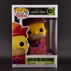 Funko Pop Simpsons - #1031 Jack in the Box Homer Glow FS - New with Protector