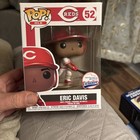 Eric Davis #52 Funko Pop! Cincinnati Reds Great American Ball Park Exclusive  Tr