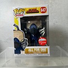 Funko Pop All For One My Hero Academia 647 Fugitive Toys Exclusive W/ Protector