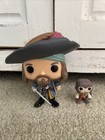 Funko Pop! Pirates of the Caribbean Captain Barbossa w/ Monkey NYCC #225
