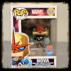 Funko Pop Marvel Nova 494 PX Previews Exclusive Diamond Comics Metallic