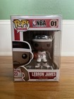 Funko Pop! Vinyl: NBA LeBron James #01 Cleveland Cavaliers White Jersey Vaulted