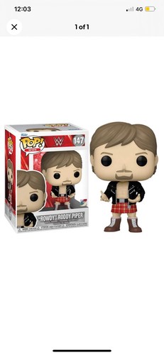 Funko Pop #147 WWE Rowdy Roddy Piper New In Box
