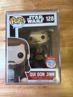 Qui gon JInn funko Pop Star Wars 2016 NYCC Exclusive (Only 2000 Made) #128