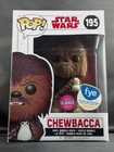 Chewbacca with Porg Funko Pop Disney Star Wars Flocked FYE Exclusive 195 Vaulted