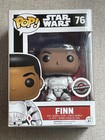 FUNKO POP STAR WARS FINN STORMTROOPER #76 GAMESTOP EXCLUSIVE FIGURE NEW IN BOX
