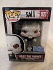 FUNKO POP! BILLY THE PUPPET HOT TOPIC SCARE FAIR 2025 SAW IN HAND