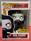 Funko Pop! Rob Zombie #337 Glow in the Dark Hot Topic Exclusive with Protector