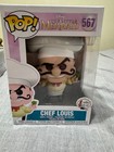 Funko POP! Disney The Little Mermaid Chef Louis Vinyl Figure #567 - NEW