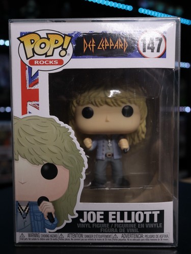 Funko Pop Rocks Def Leppard Joe Elliott New