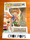 Funko Pop! One Piece Buggy The Clown #1276 Hot Topic with POP Protector