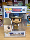 Funko POP! Television Stranger Things Hopper #512 Jim Hopper w/Pop Protector